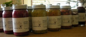 jars of Curious Farm products