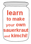 learn to make your own sauerkraut and kimchi